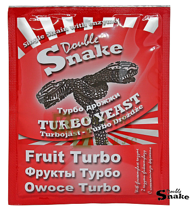 Дрожжи DoubleSnake Fruit Turbo, 49 г
