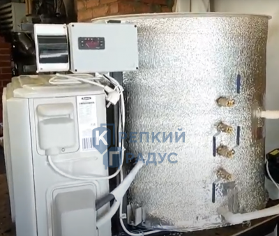 Агрегат водоохлаждающий на базе сплит-системы (мощность охлаждения 2.5 кВт)