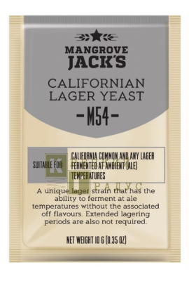 Дрожжи сухие Mangrove Jacks -  Califirnran Lager M54 - 10 гр