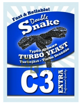 Дрожжи Double Snake C3, 90 гр