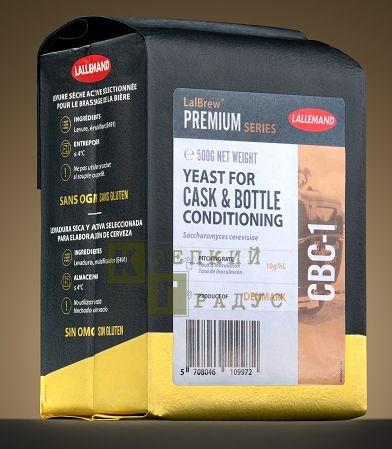 Дрожжи пивные Lalbrew CBC-1 bottle conditioning yeast 500 гр